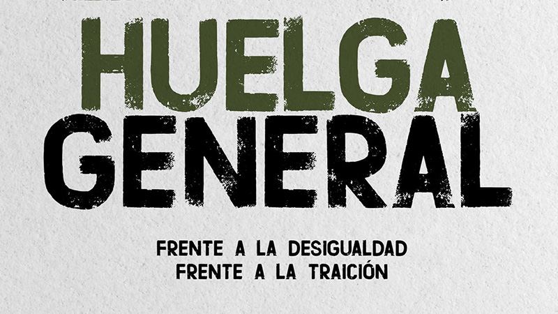 huelga general 24 noviembre